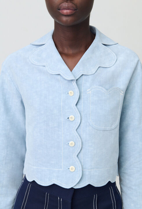 Chemise denim
