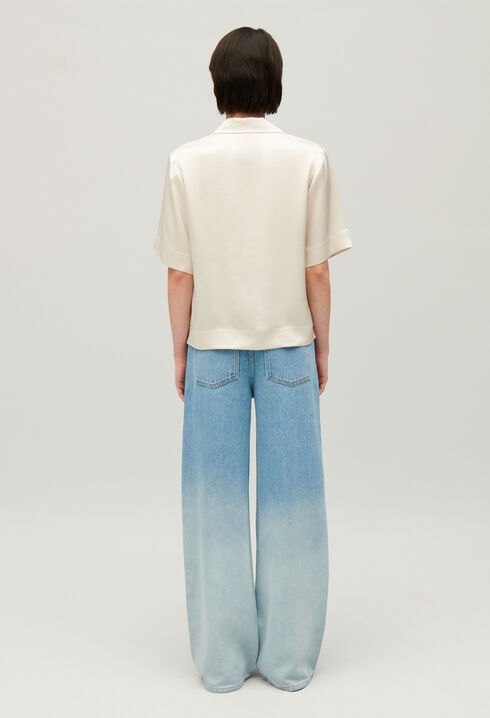 Chemise fluide manches courtes