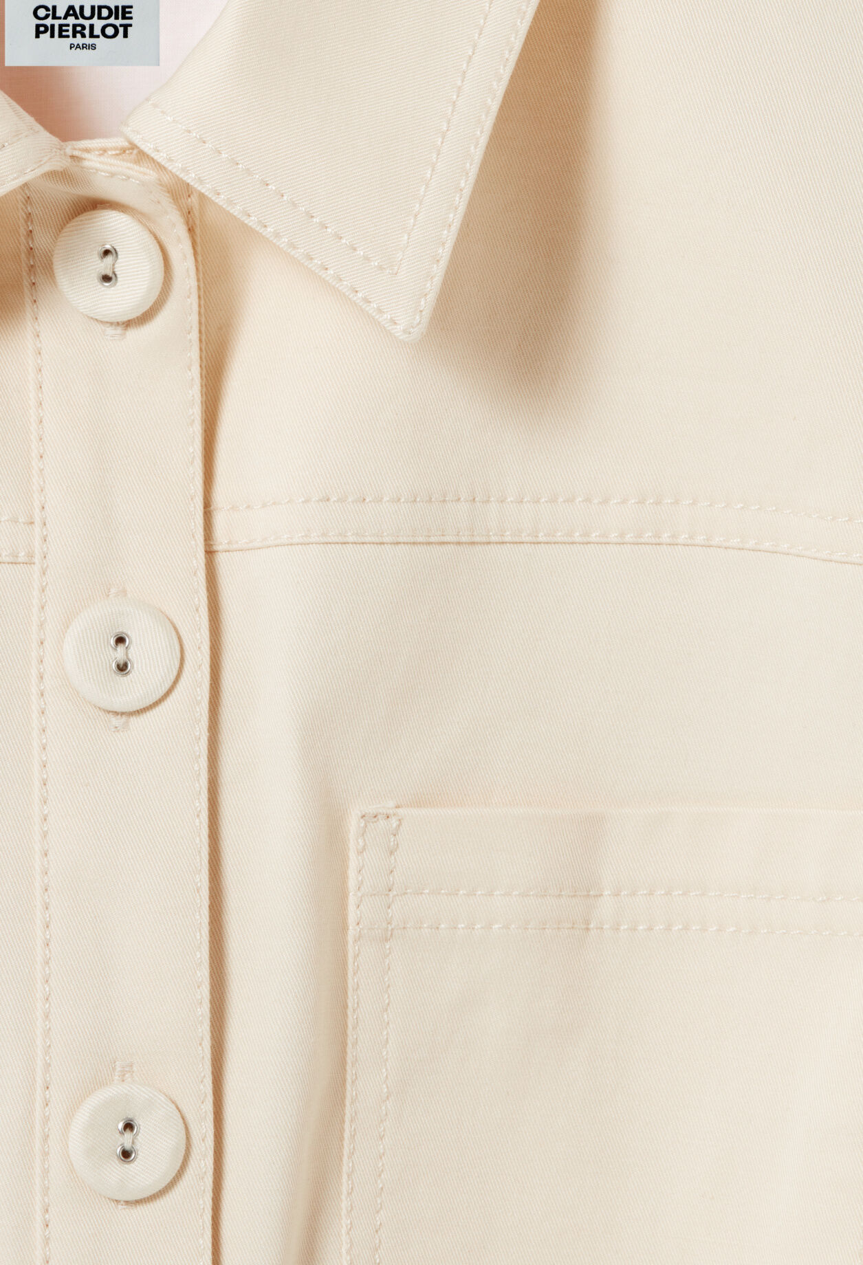 Shirt collar jumpsuit