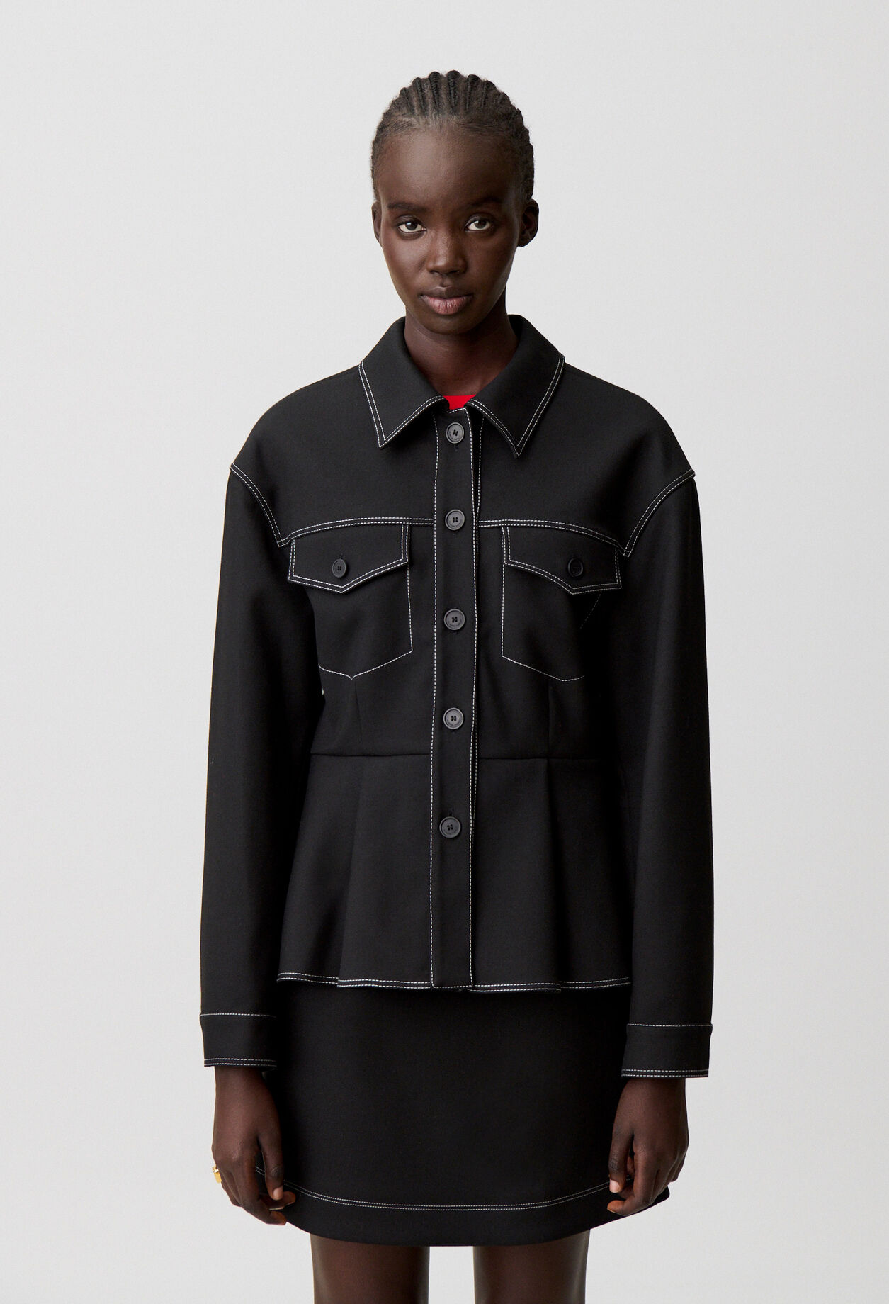 Blouson basque cintré