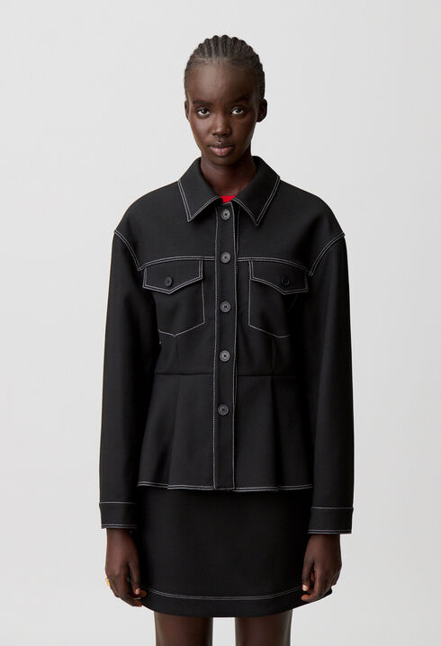 Blouson basque cintré