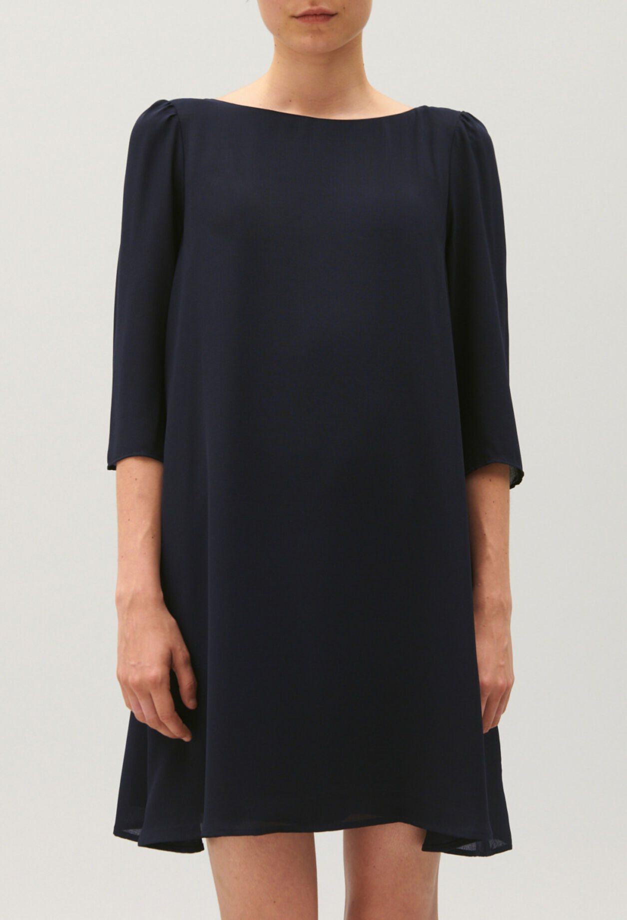 White rififi dress