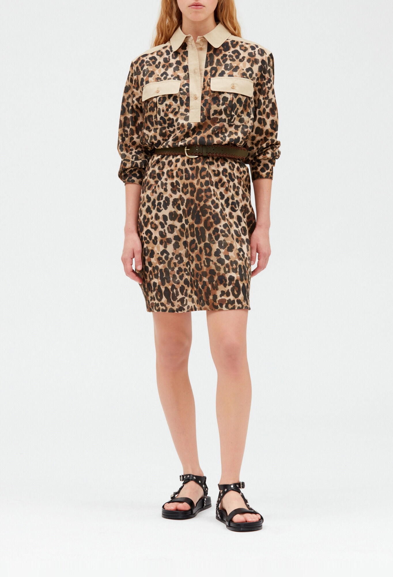 Ceinture leopard claudie pierlot shop