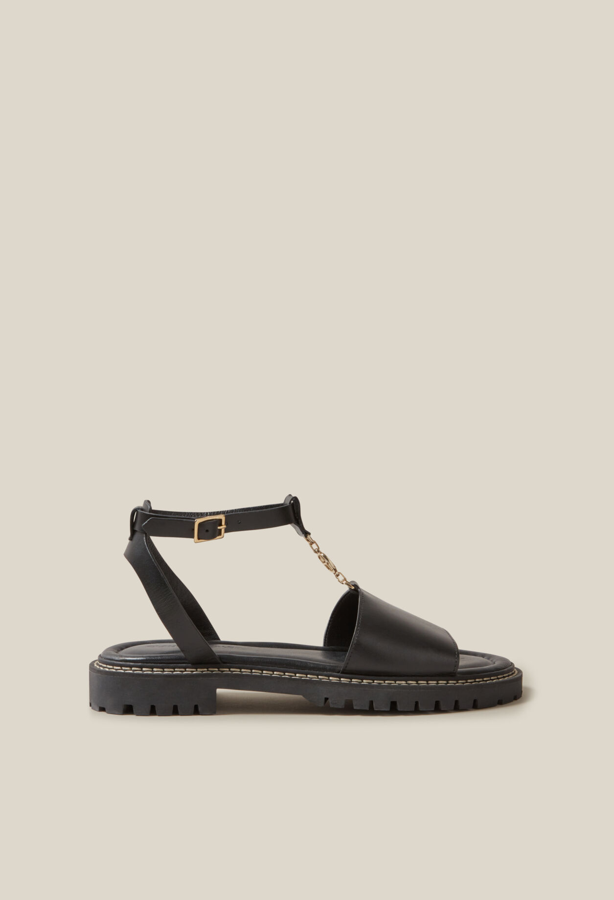 Leather sandals
