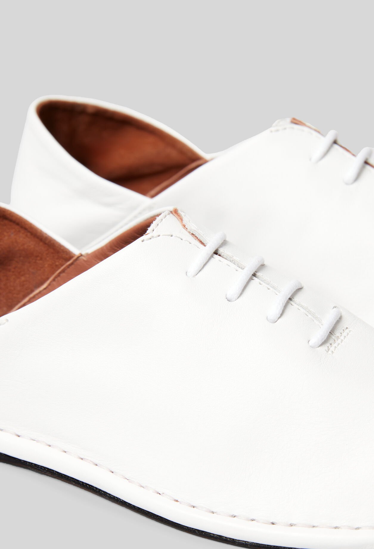 Soft leather brogues