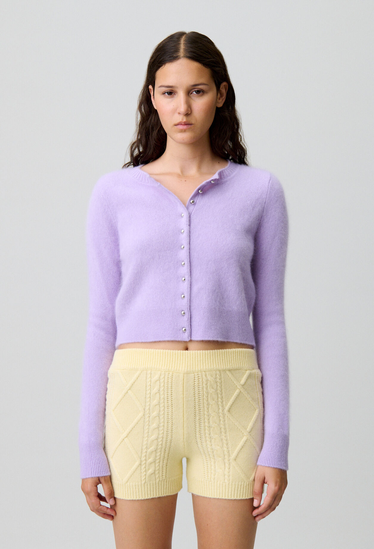Short Knit Cardigan