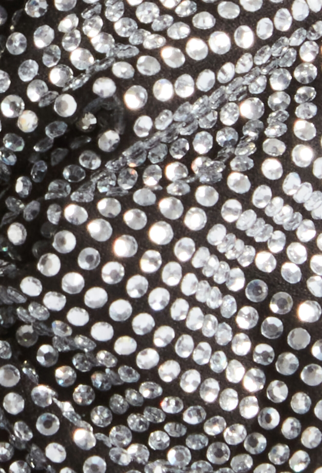 Chouchou strass argent