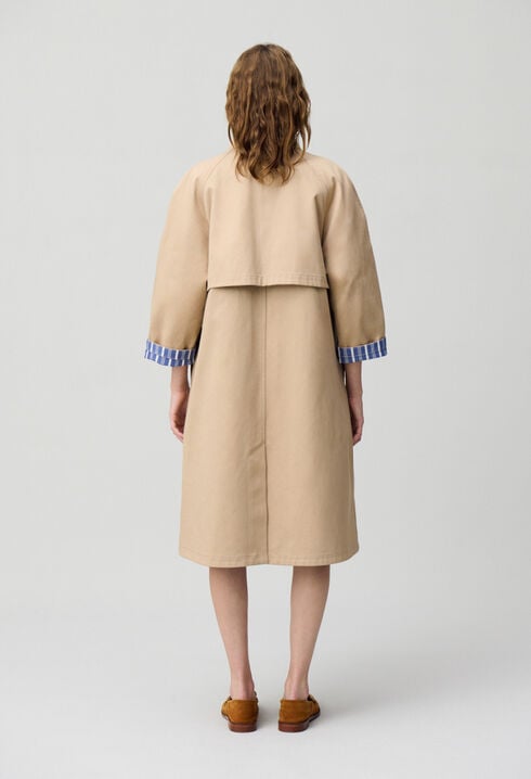 Straight mid-length trench