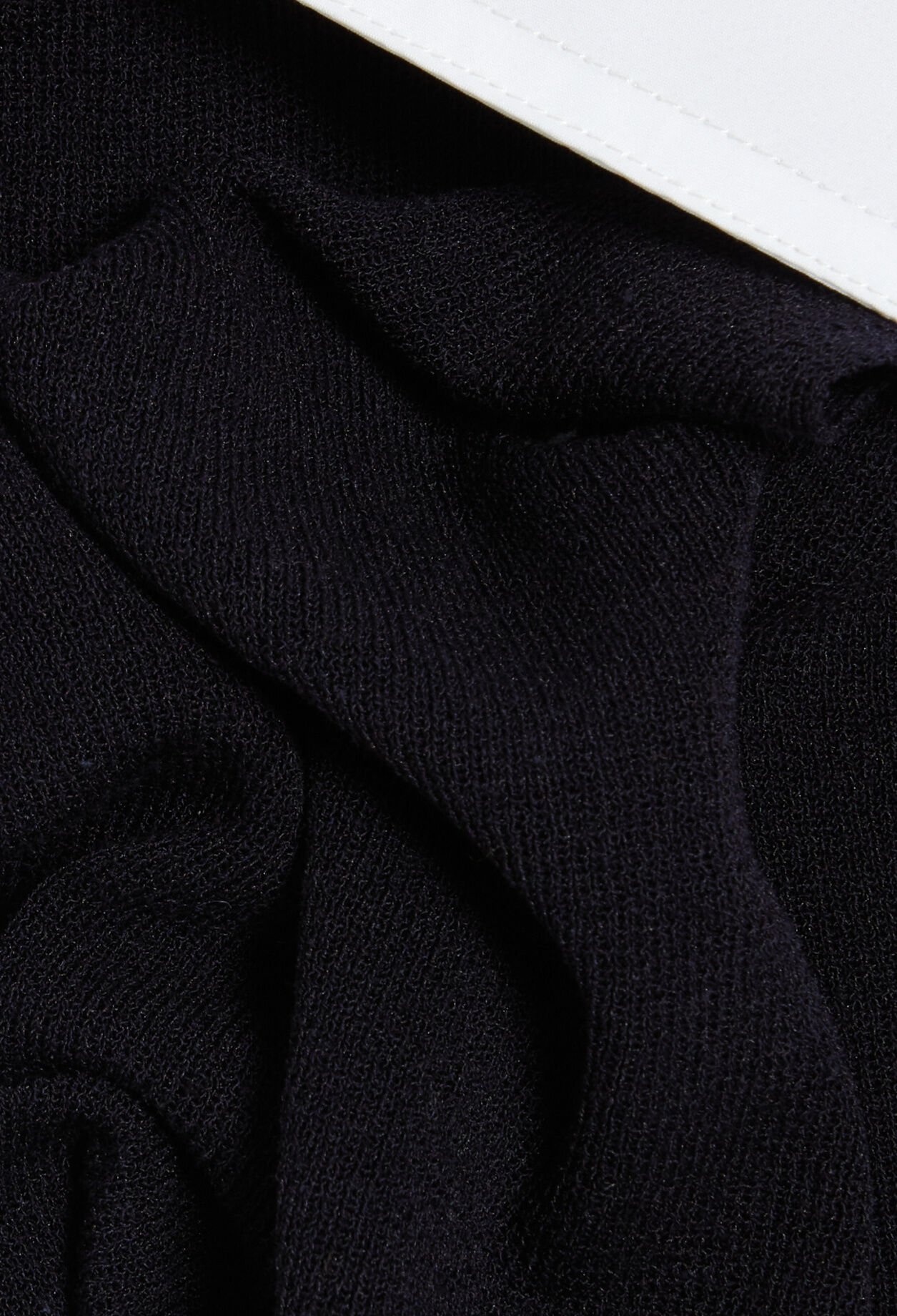 Débardeur col chemise marine