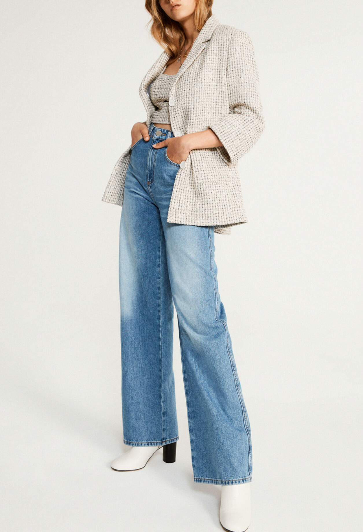Veste à carreaux