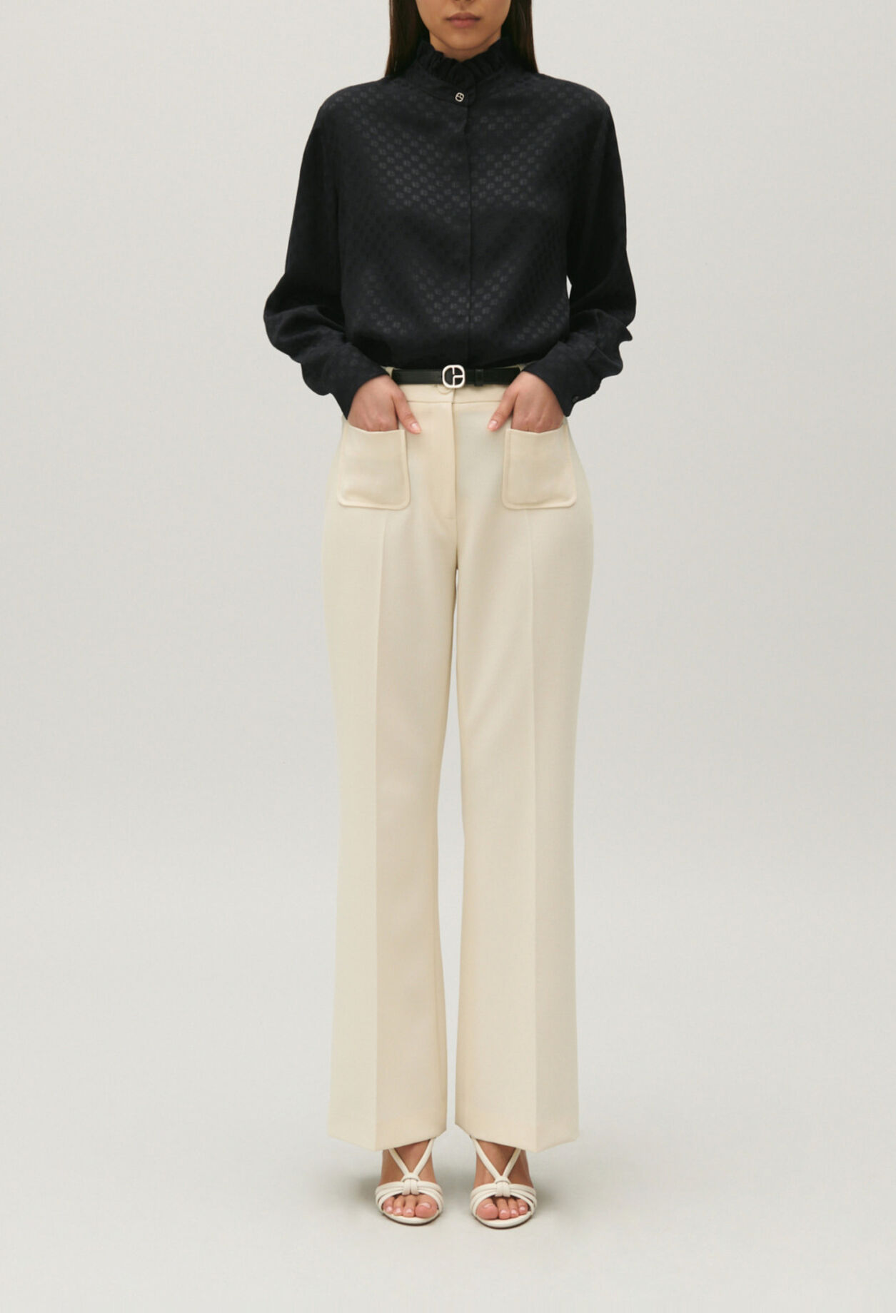 Chemise fluide noire