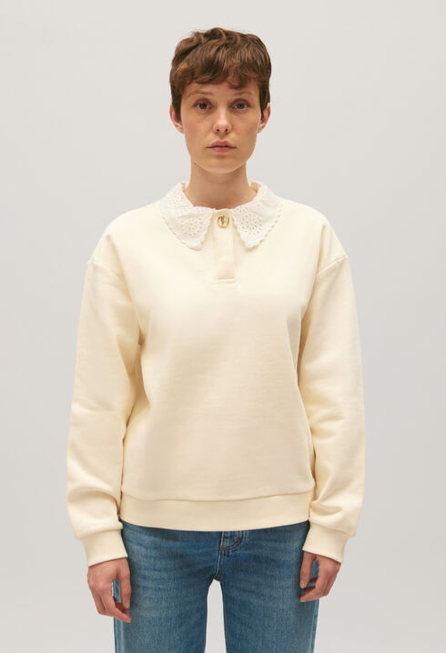 Sweatshirt en coton