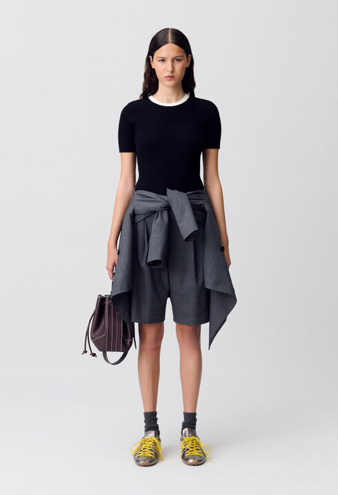 T-shirt maille fine