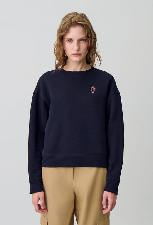 Sweatshirt col foulard
