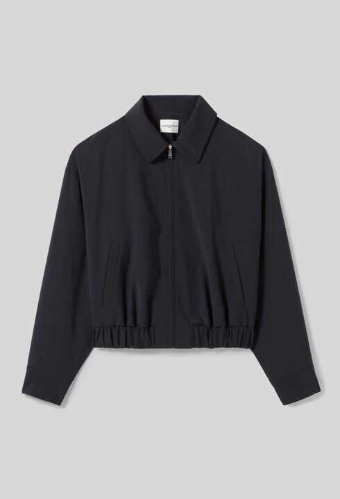Blouson oversize zippé