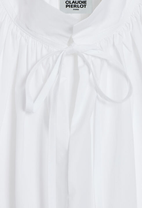 Chemise popeline blanche