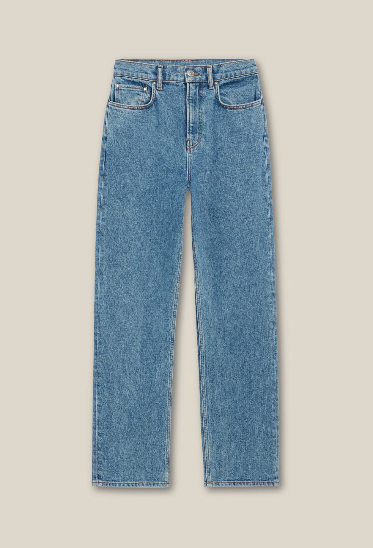 Toto Slim 7/8 jeans faded blue