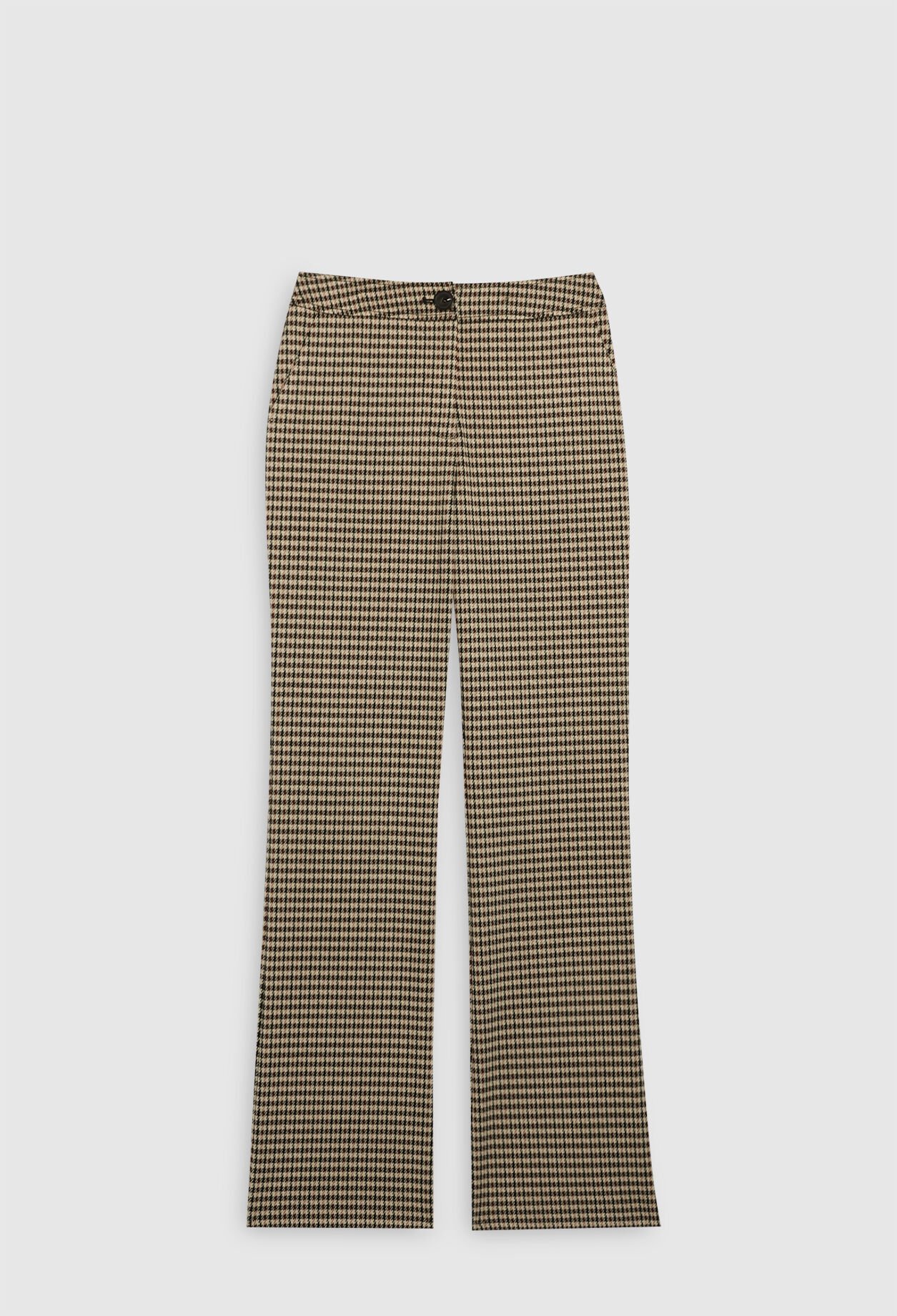 Checked trousers