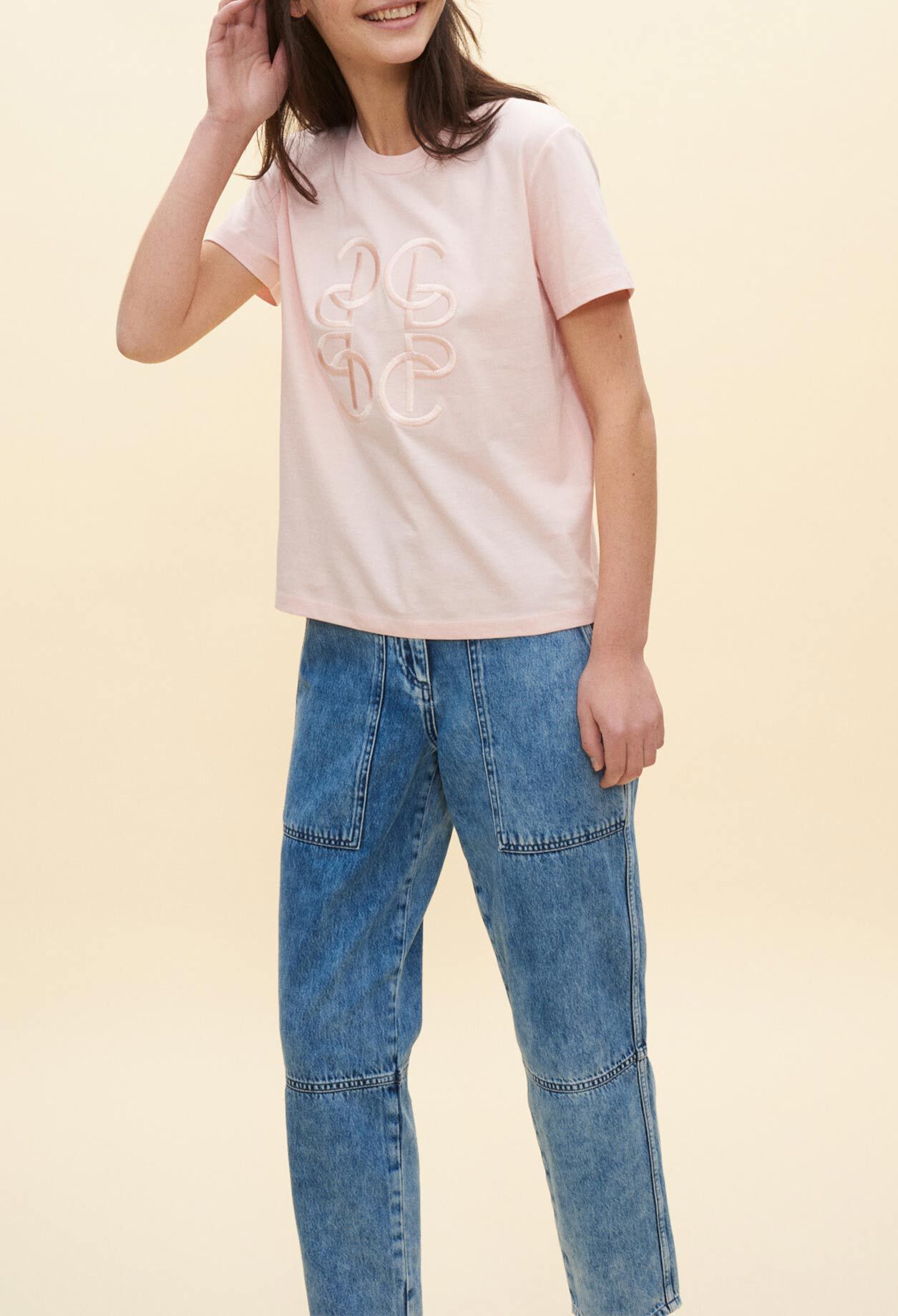 Embroidered t-shirt