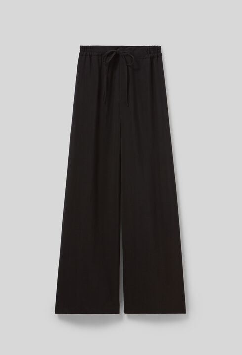 Pantalon fluide élastiqué