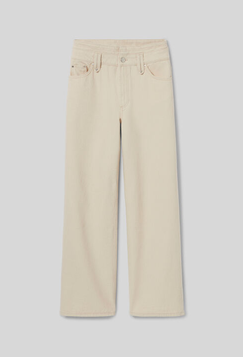 Straight leg jeans