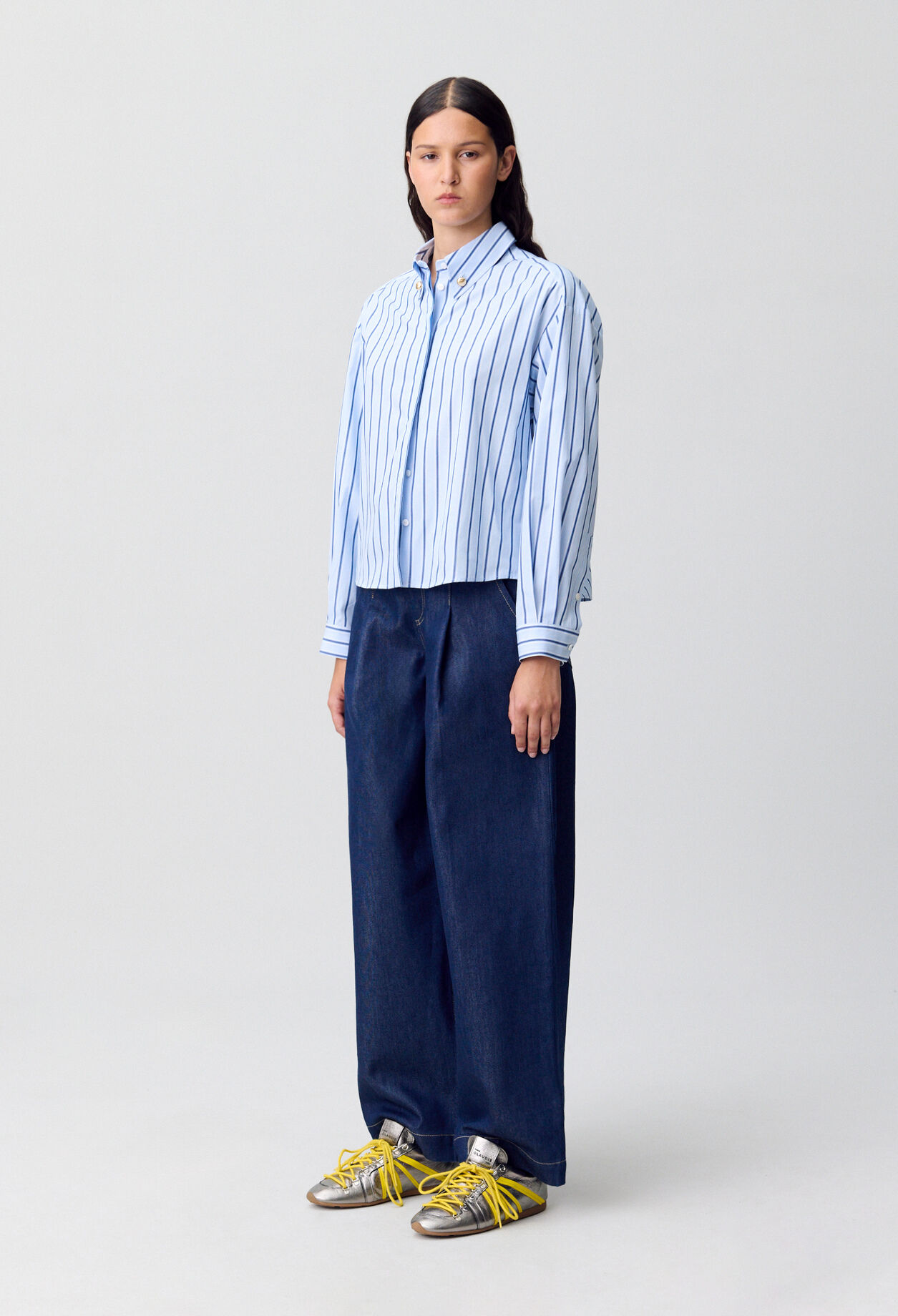 Chemise oversize rayures
