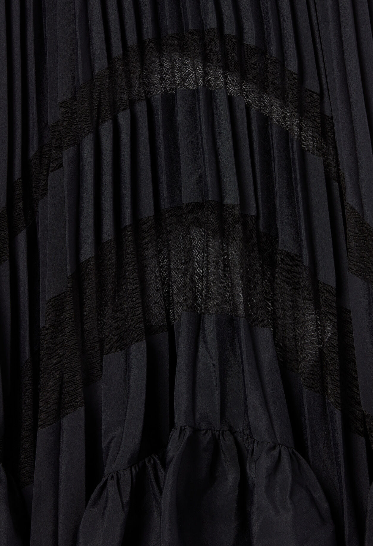 Midi pleated skirt 