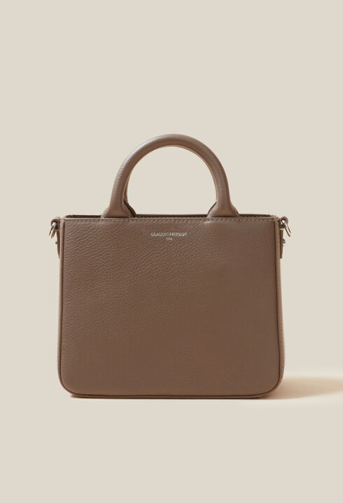Sac Anouck cuir grainé chaîne