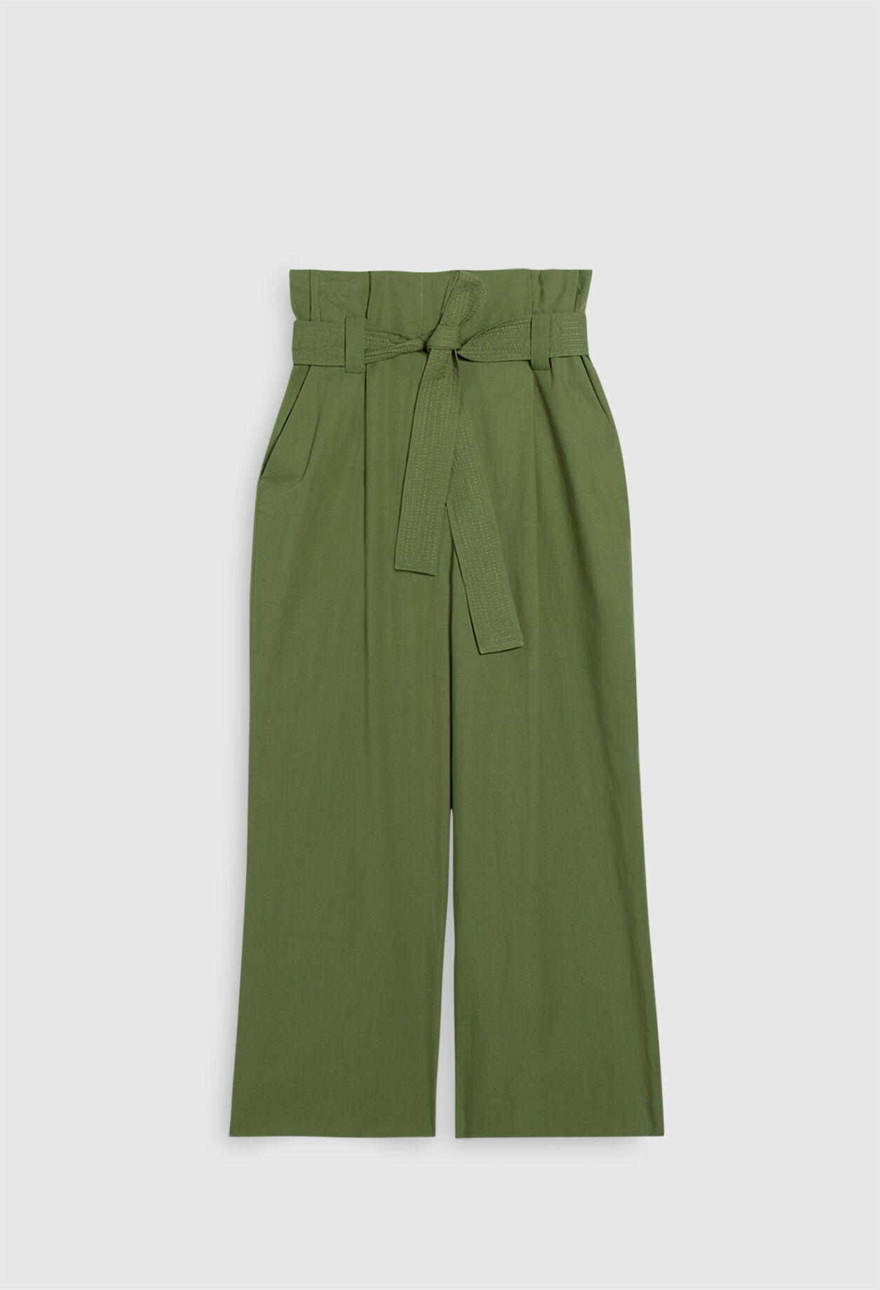 Pantalon évasé en coton biologique
