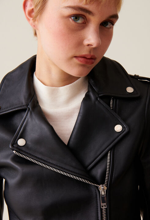 Leather jacket