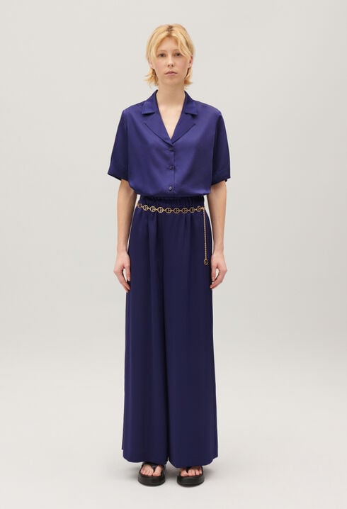 Floaty short-sleeved shirt