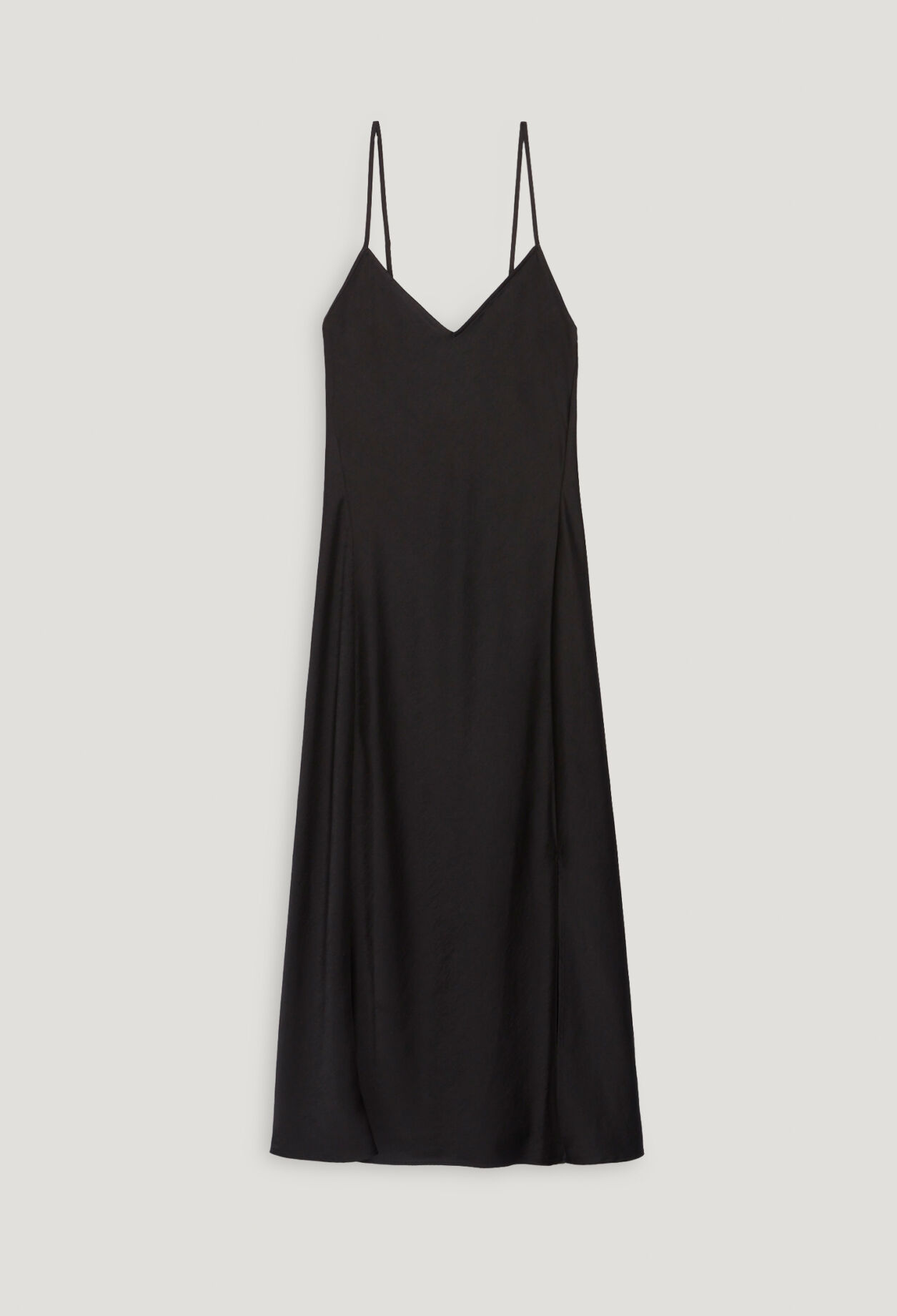 Robe nuisette midi noire 