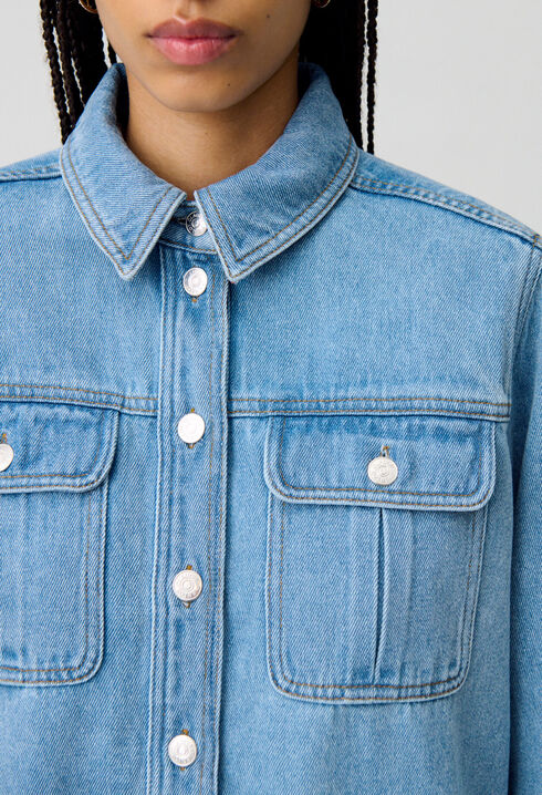 Chemise denim