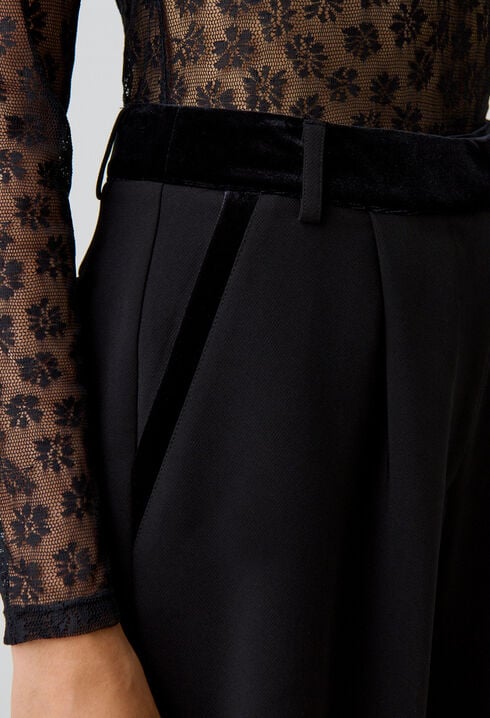 Pantalon droit tailleur