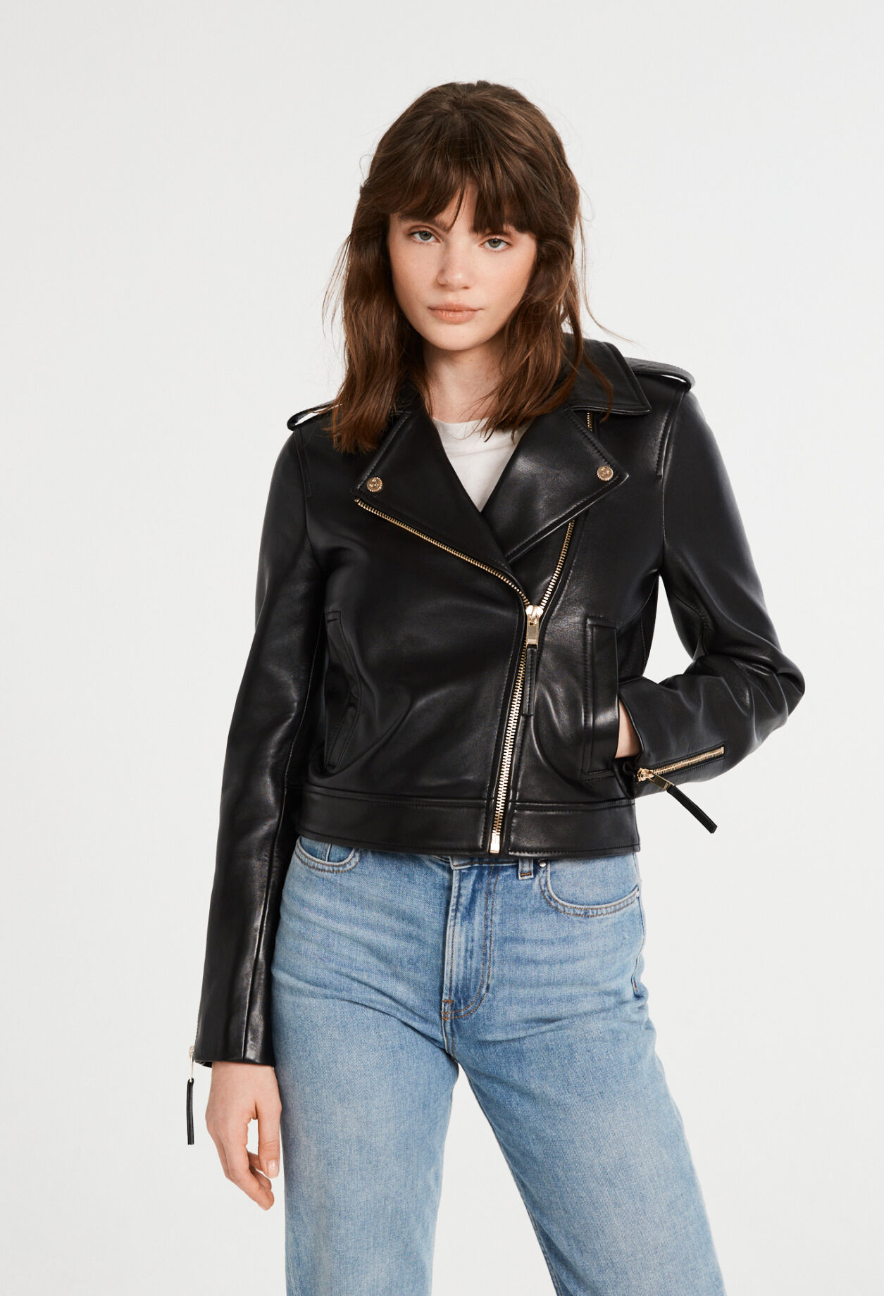Leather jacket