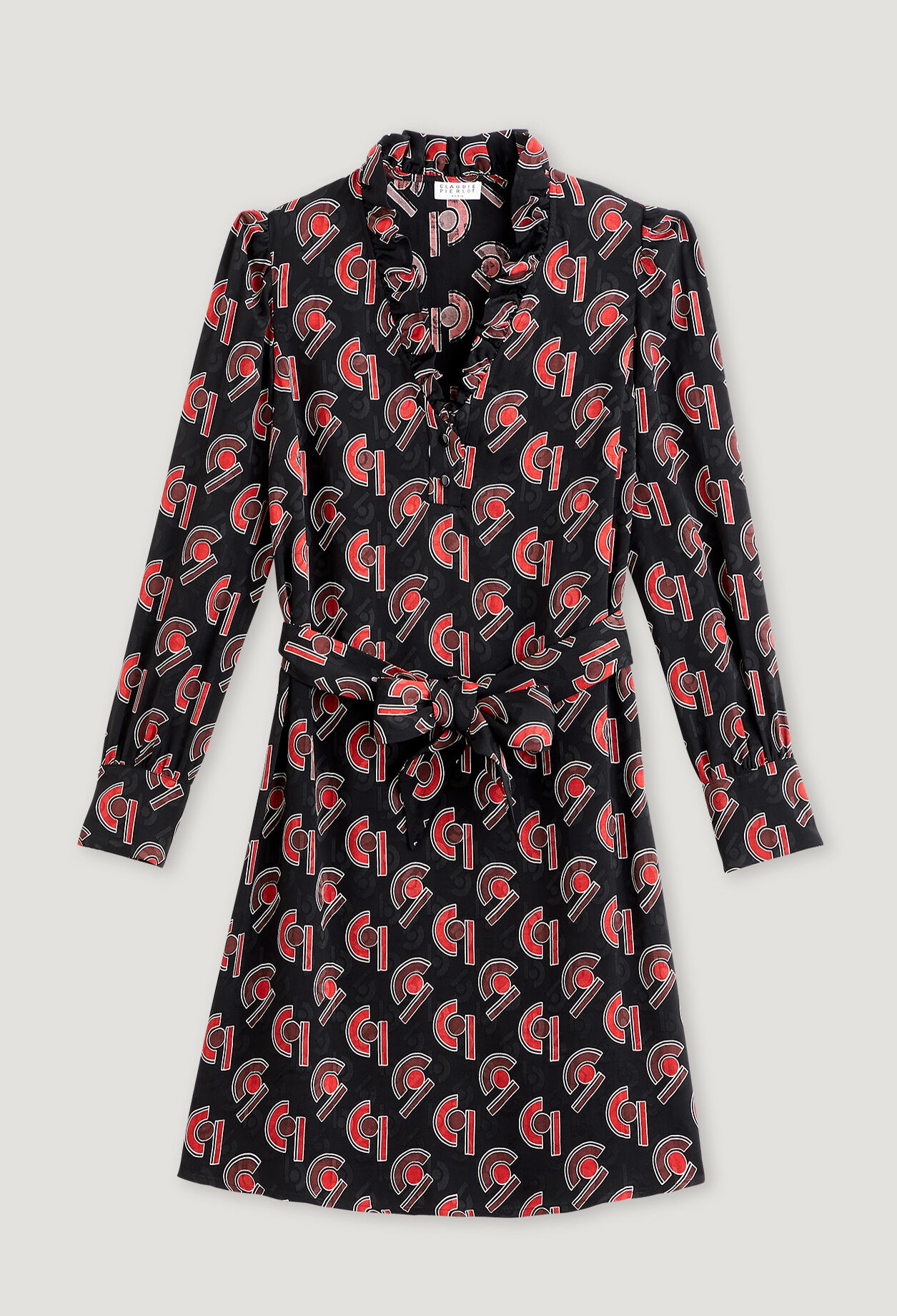 Robe fluide imprimée