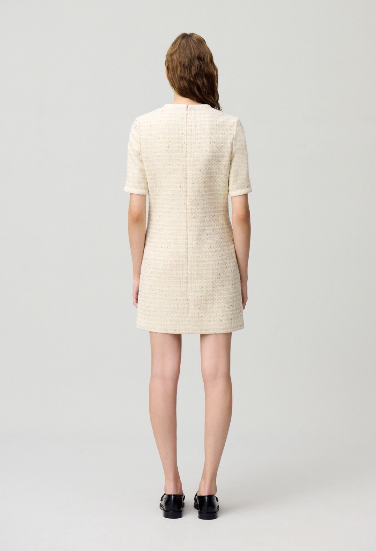 Short tweed dress