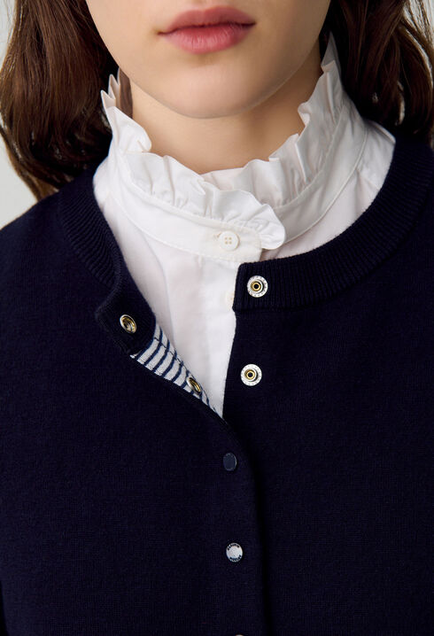 Cardigan maille fine