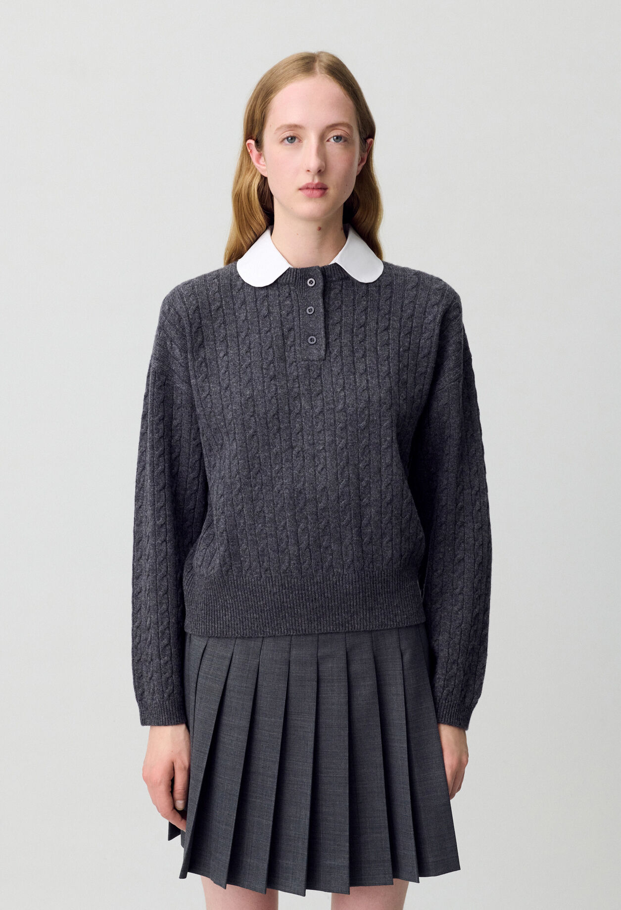 Pull col claudine