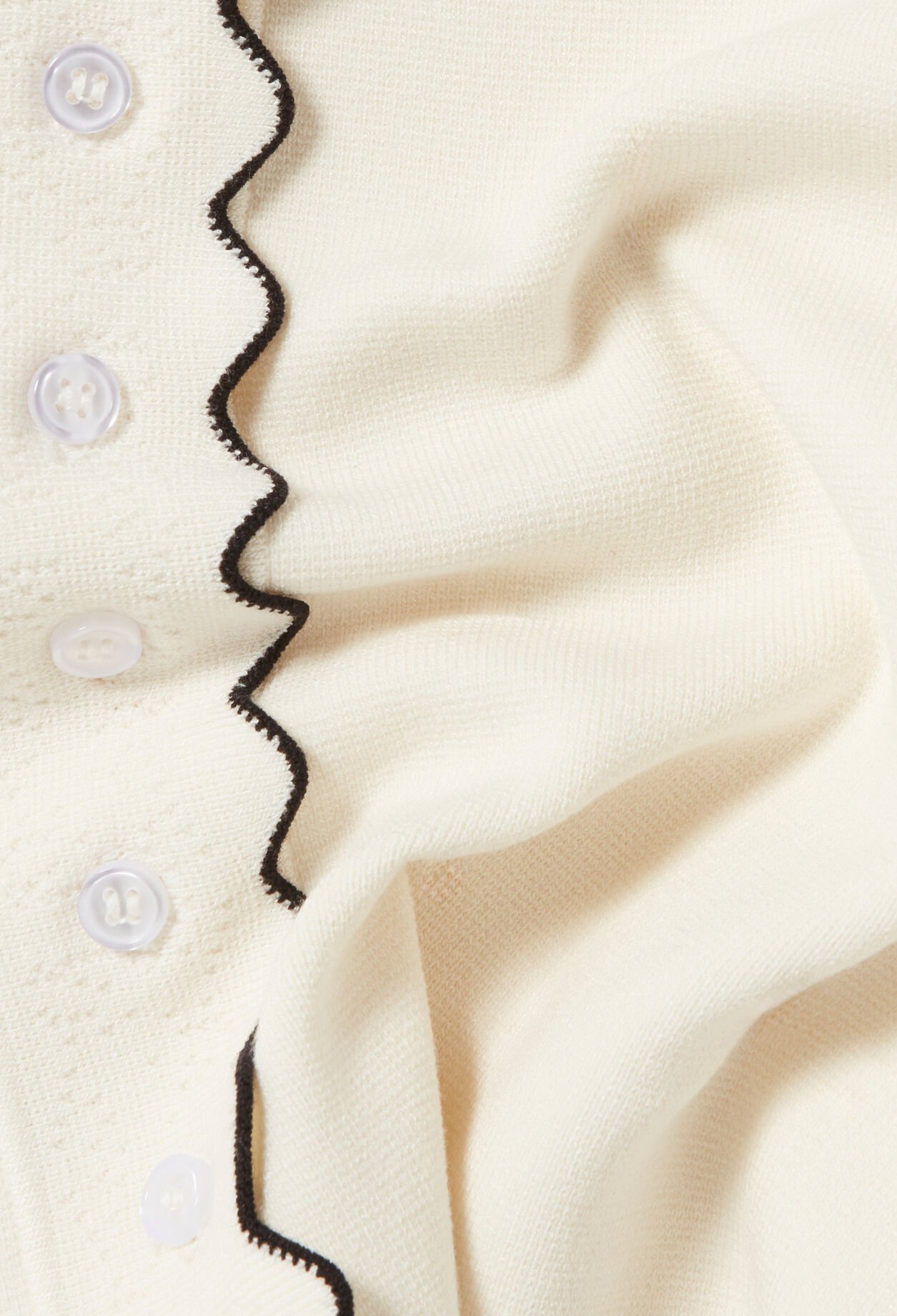 Cardigan maille contrast&eacute;