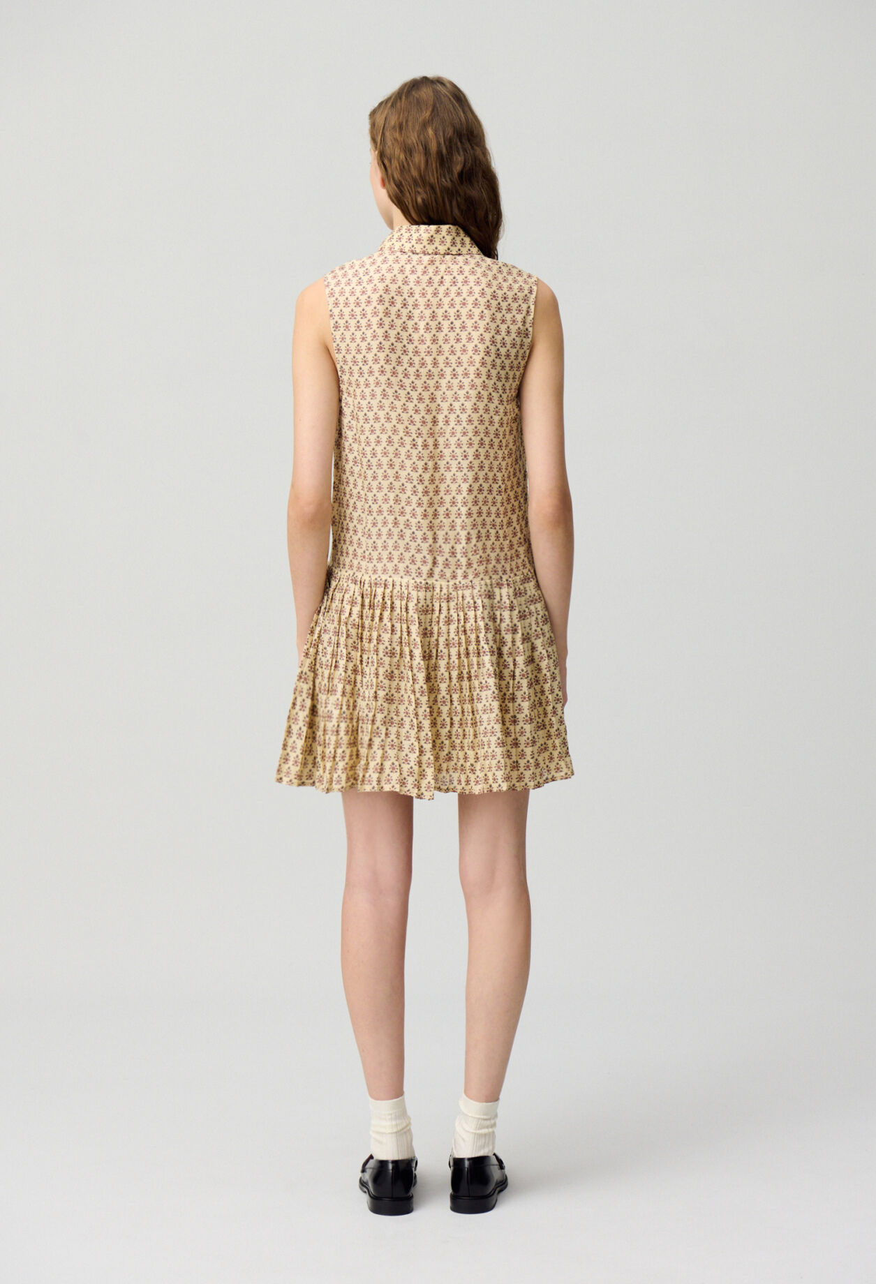 Robe courte imprimée