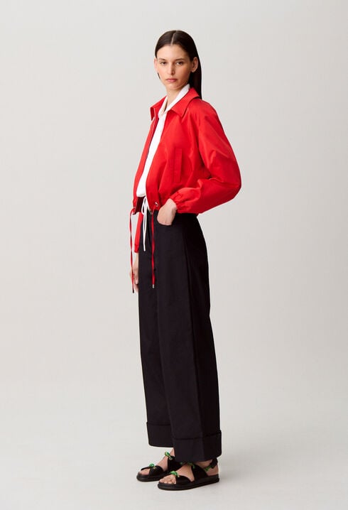 Wide-leg trousers