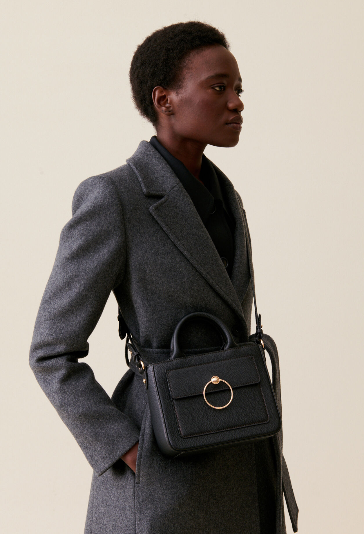 Sac Anouck cuir grainé