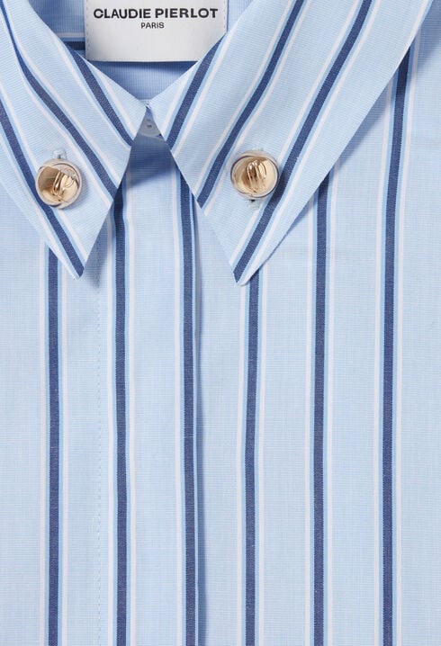 Chemise oversize rayures