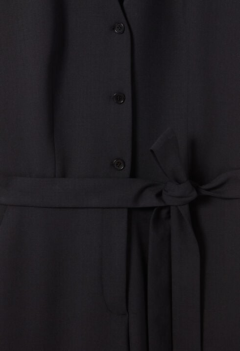 Combinaison manches courtes noir