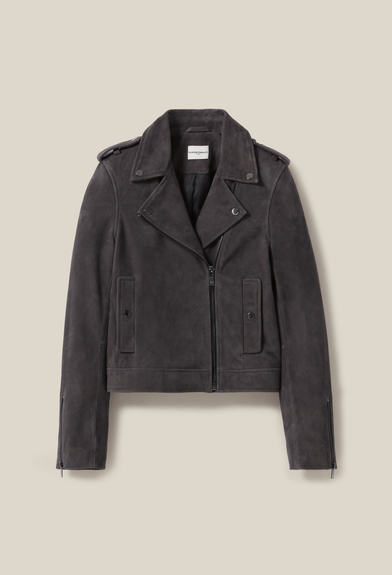 Veste perfecto cuir suède