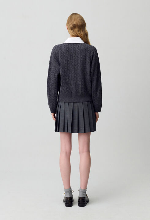Pull col claudine