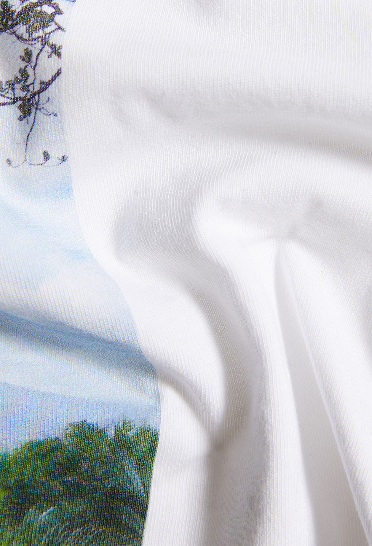Organic cotton screen-printed T-shirt