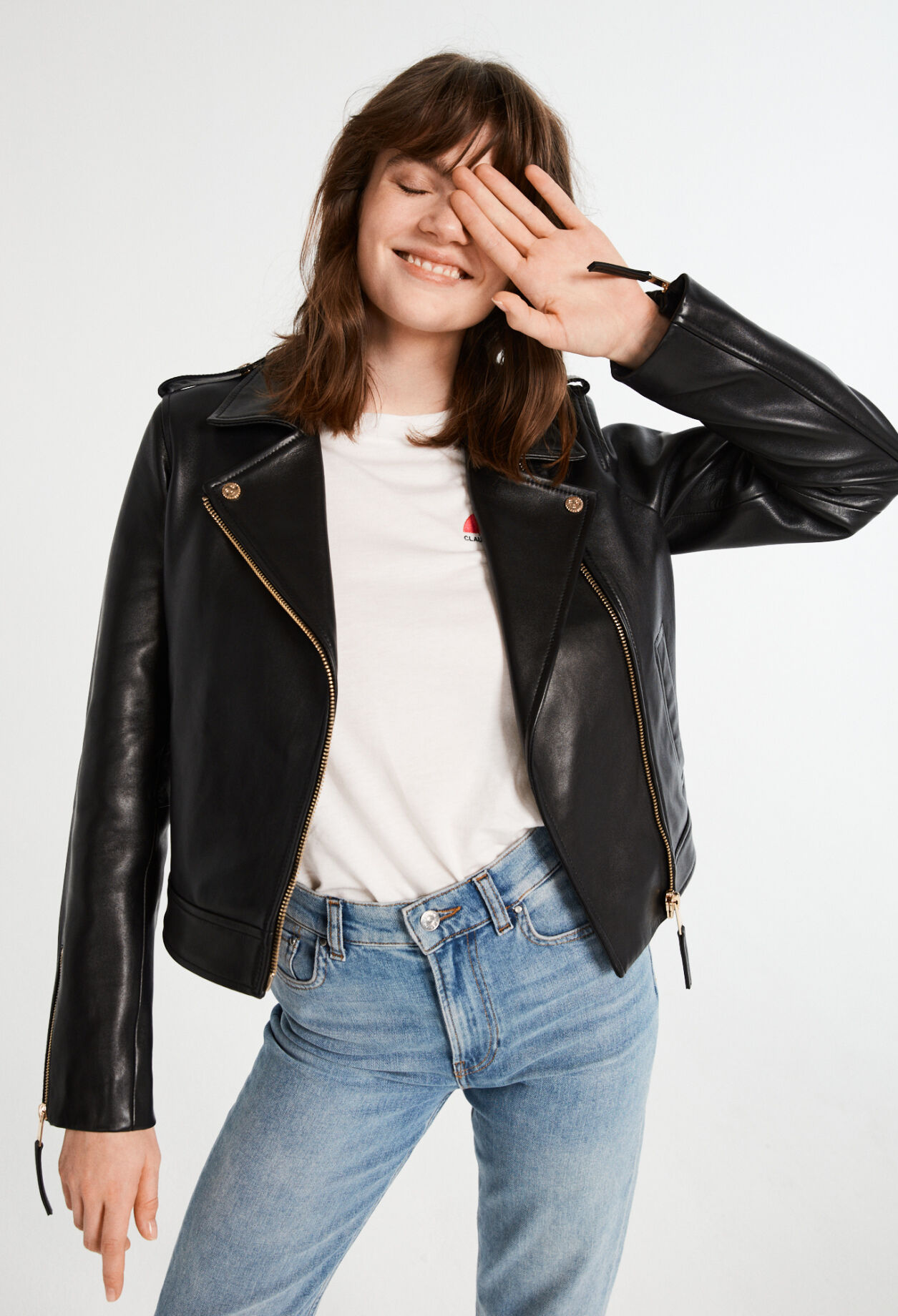 Leather jacket