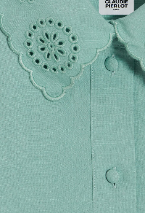 Broderie anglaise shirt